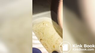 girl explode huge diarrhea