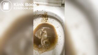 girl diarrhea selfie - video 5