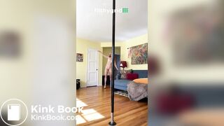 Stripper shit while poledancing PART 2 (HOTTER)