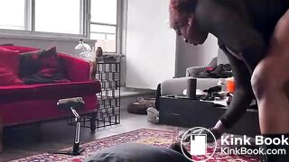 Sexy Ebony Soft Poop on Slave