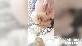 Big load out in the cold