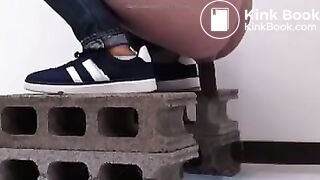 Woman Pooping Angle 2