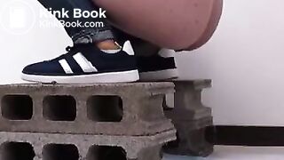 Woman Pooping Angle 2