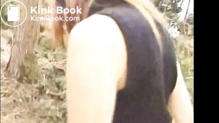 Easygoing Asian poops on the trail (2)