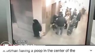 Woman shit hospital