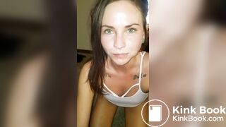 Sluttylittlelex eating from my master's ass