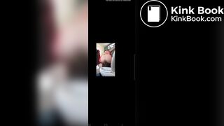 Girl releases big turd in the toilet. Huge log