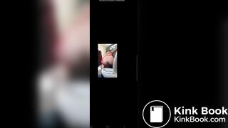 Girl releases big turd in the toilet. Huge log