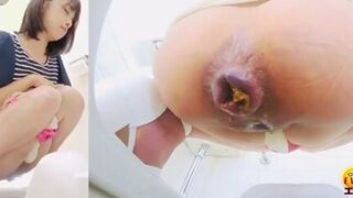 Little Asian Queen huge thick load