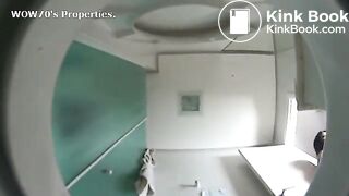 Brazilian woman poop in sink and her toilet