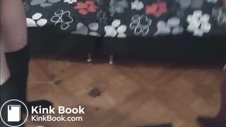 Lesbian scat pvt show