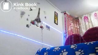 latina scat ATM rub and piss drinking