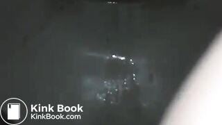 Pooping between legs