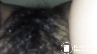 Pooping between legs