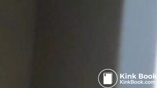 Girl farting and pooping on toilet - video 7