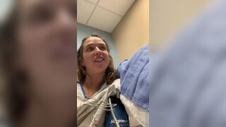 pooped her pants at hospital