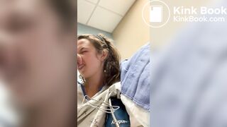 pooped her pants at hospital