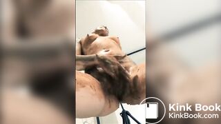 Smear and masturbate