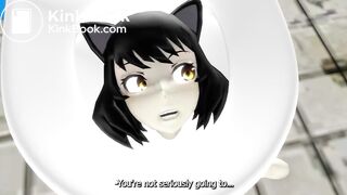 RWBY Stripper toilets