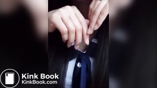 Chinese girl vore fish and shit out （scat warning）