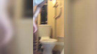 Random Teen Poop On Toilet