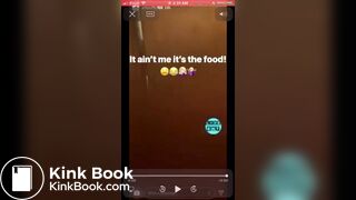 Black girls explodes toilet