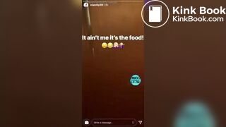 Black girls explodes toilet