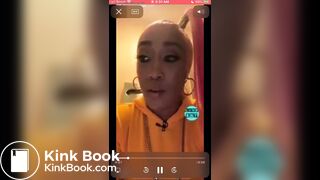 Black girls explodes toilet