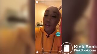 Black girls explodes toilet