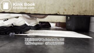 Beautiful girl poops in the toilet 76