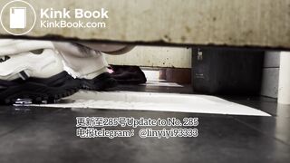 Beautiful girl poops in the toilet 76