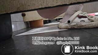 Beautiful girl poops in the toilet 77