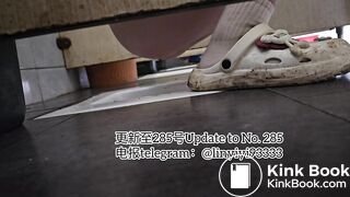 Beautiful girl poops in the toilet 77