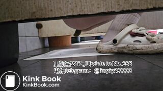 Beautiful girl poops in the toilet 77