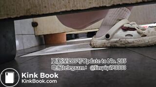 Beautiful girl poops in the toilet 77