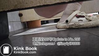 Beautiful girl poops in the toilet 77