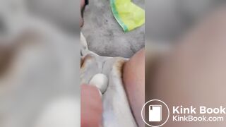 Mastubating in the messy diaper II