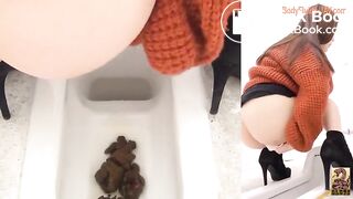 Asian girls pooping 6