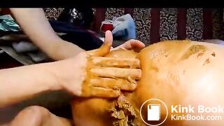 Two Babes Playing With Poop