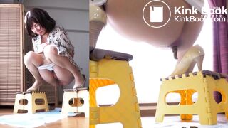 woman pooping - video 3