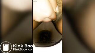 Very dirty toilet Girl Ruxandra