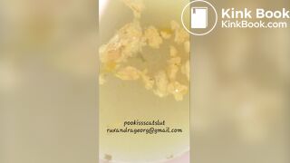 Very dirty toilet Girl Ruxandra