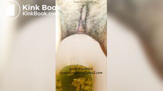 Very dirty toilet Girl Ruxandra