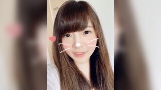 Cute Japanese shitting