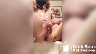 Dildo shit and piss (no sound)
