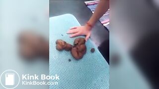 girl pooping - video 187