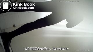 Beautiful girl peeing in the toilet 2