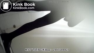 Beautiful girl peeing in the toilet 2