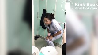 Thai nurse nedd to poop
