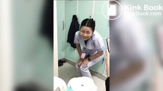 Thai nurse nedd to poop
